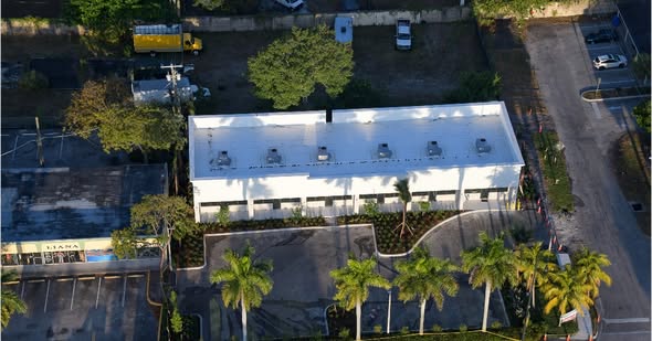 Broward Presidential Center commercial building from above