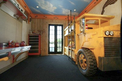 Royal Palm Yacht Club custom home recreation room