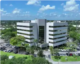 Spectrum professional building aerial view