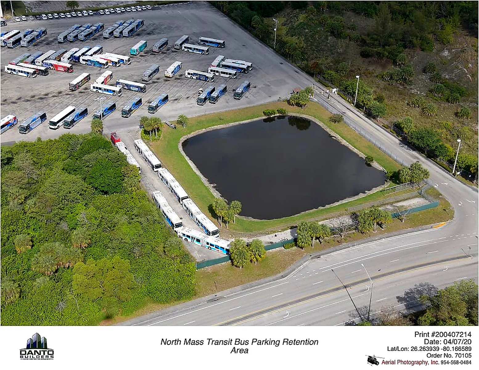 North Mass Transit retention area