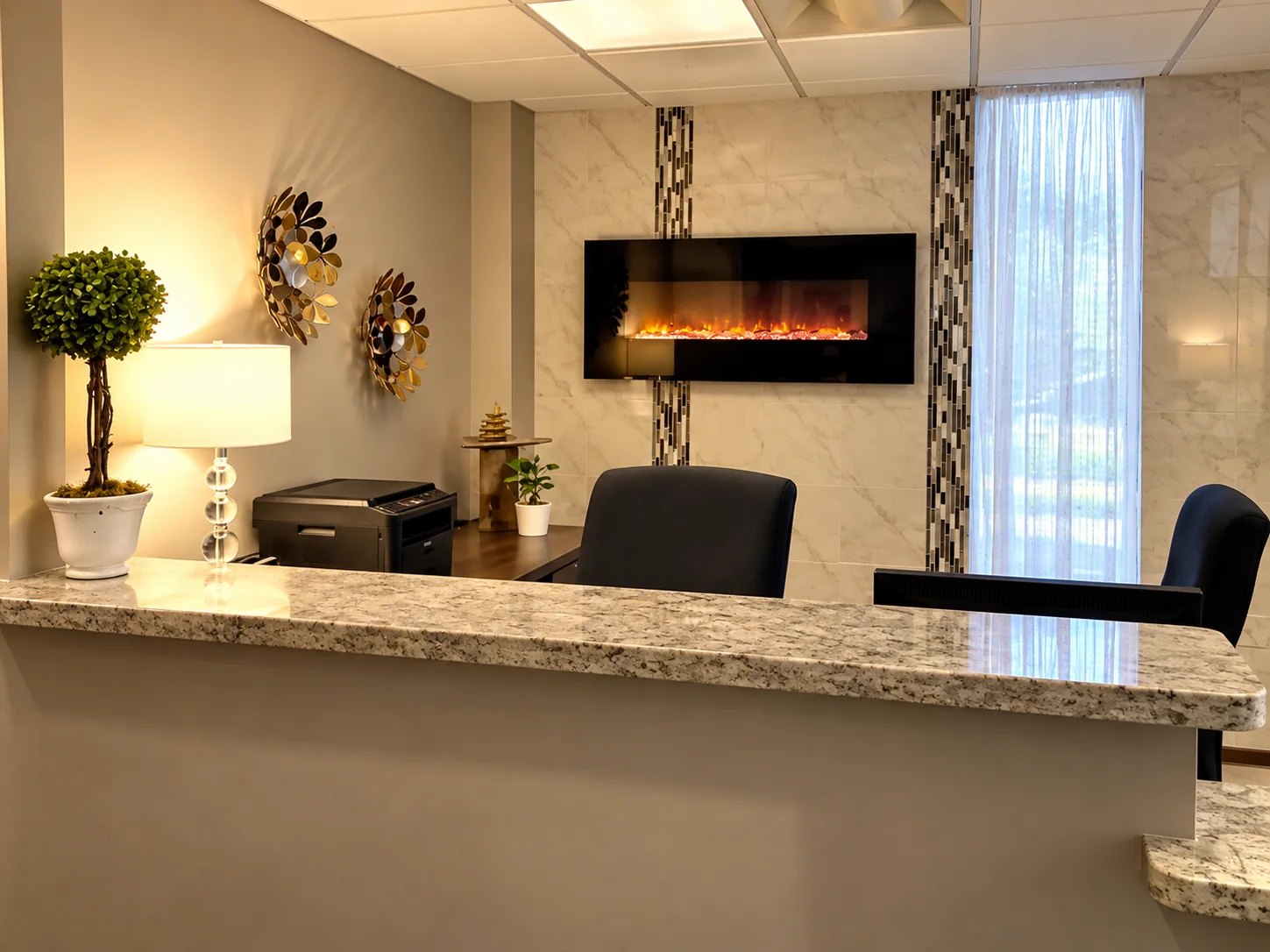 North Ridge Chiropractic interior reception area